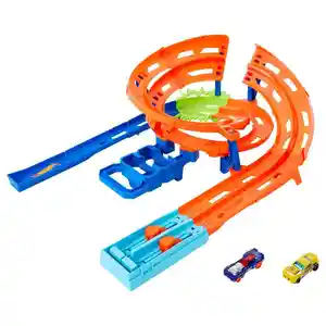 Hot Wheels Juguete Circuito Giro Veloz