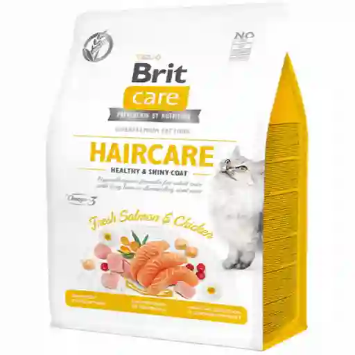 Brit Care Alimento Para Gato Haircare Healty y Shiry Coat