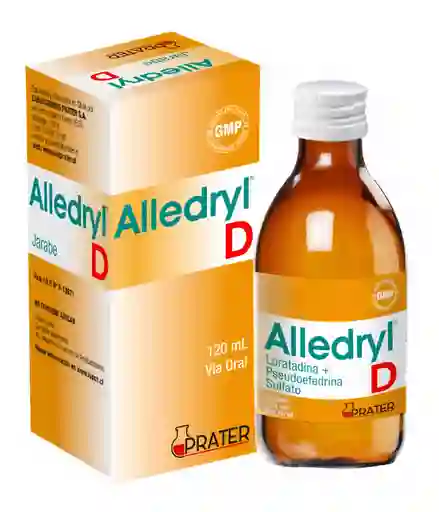 Alledryl-D Antihistamínico en Jarabe