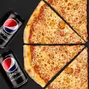 Cheese Slices (4U) + 2 Bebidas