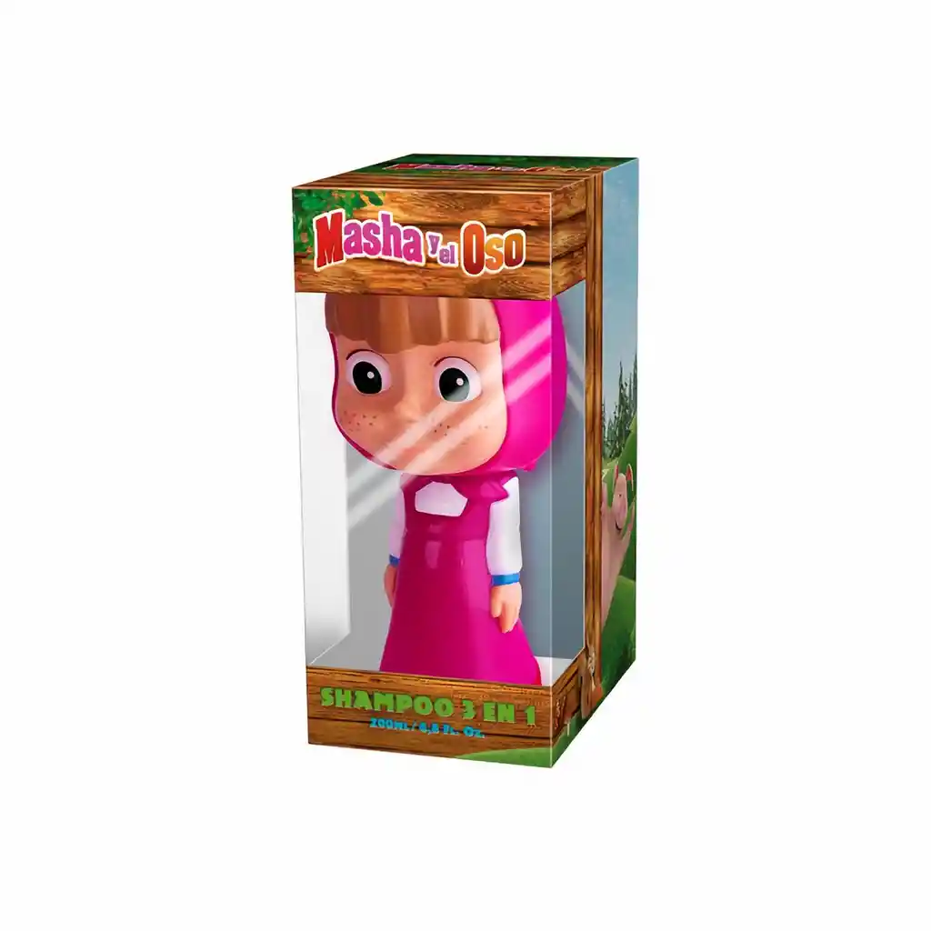 Masha y el Oso Shampoo 3 En 1