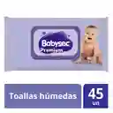 Babysec Toallita Húmeda Premium Con Aloe Vera