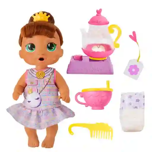 Baby Alive Muñeca Bubbly Tea Party Sophia