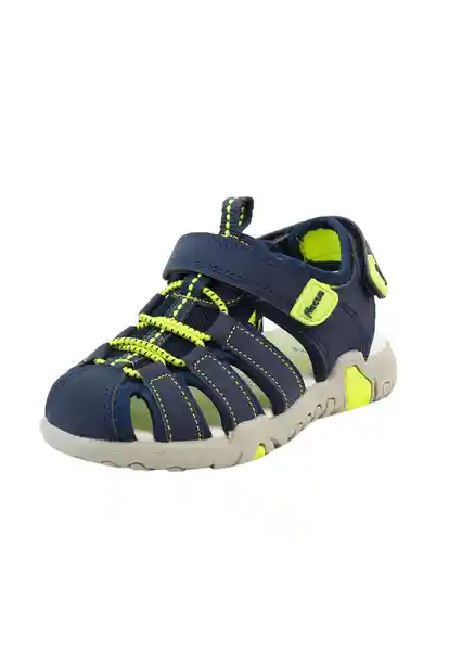 Sandalias Outdoor Velcro Kids Niño Azul Talla 23 877