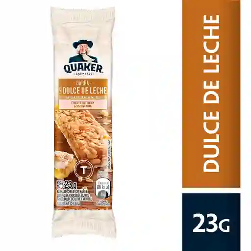 Quaker Barra Cereal Dulce de Leche