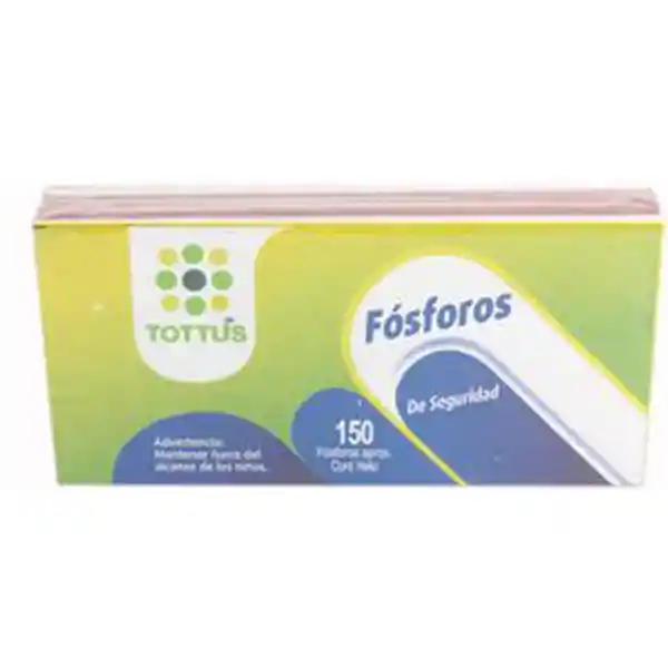 Fosforos de Seguridad Tottus 150x216