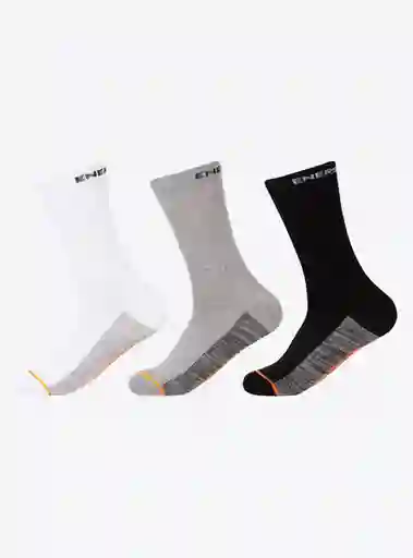 Enersocks Pack Calcetines Dep Largo Hom Tricolor T10/13