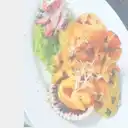 Tacu Tacu con Mariscos
