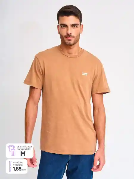 Lee Camiseta Knits Caqui M SEMBROID144307