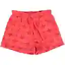 Short Franela Bebé Niña Coral Pillín Talla 9 M