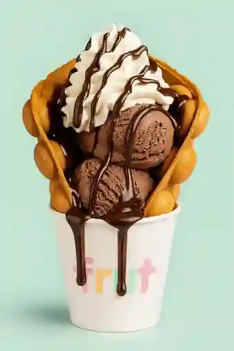 Bubble Waffle Nutella