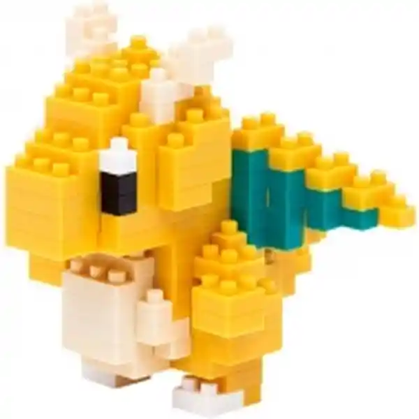 Figura Coleccionable Dragonite Pokémon Nanoblock Series