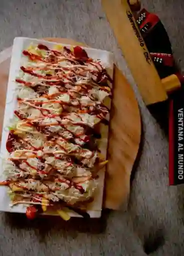 Salchipapas Sencilla