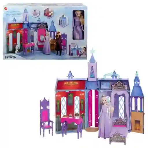 Disney Frozen Casa Muñecas Castillo Arendelle Con Elsa - HLW61