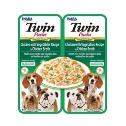 Churu Alimento Para Perro Twin Pollo Con Vegetal