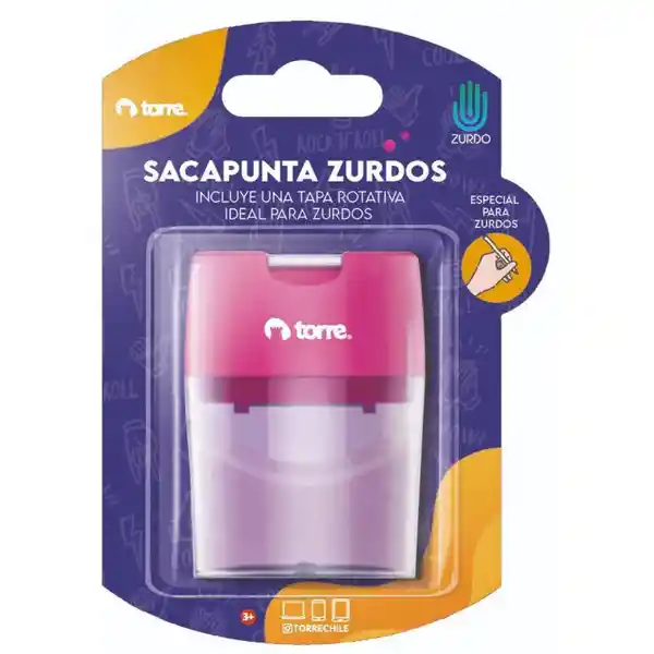 Torre Sacapunta Zurdos Doble Con Depósito