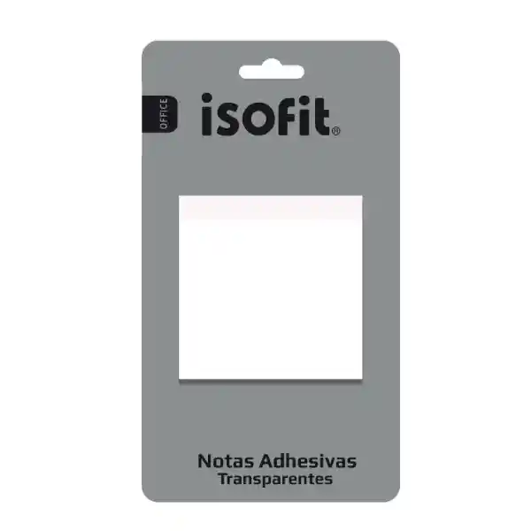 Isofit Nota Adhesiva Transparente 76 x 76