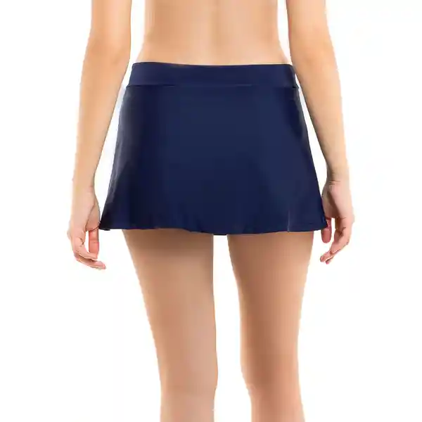 Bikini Short Falda Azul Marino Talla XXL Samia