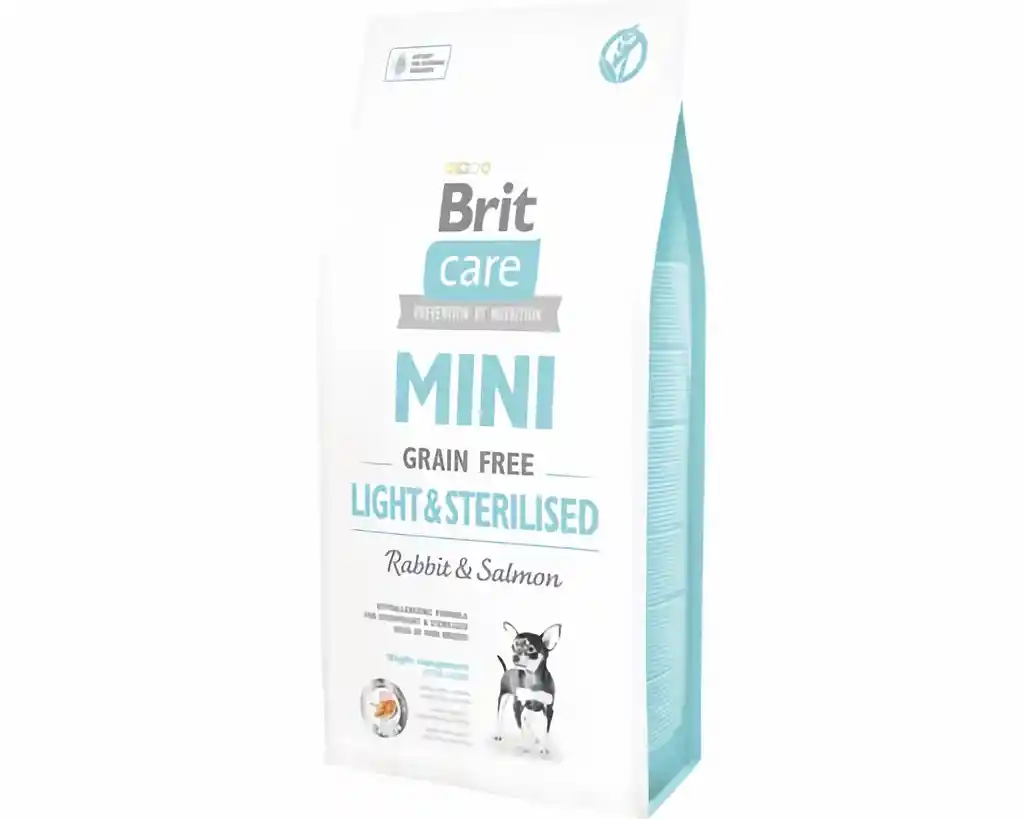 Brit Care Alimento para Perro Mini Light Sterilised 