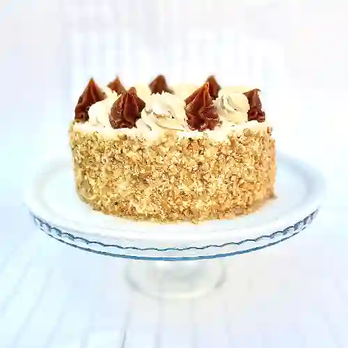 Torta Lúcuma Manjar Nuez 0% 15 Personas.