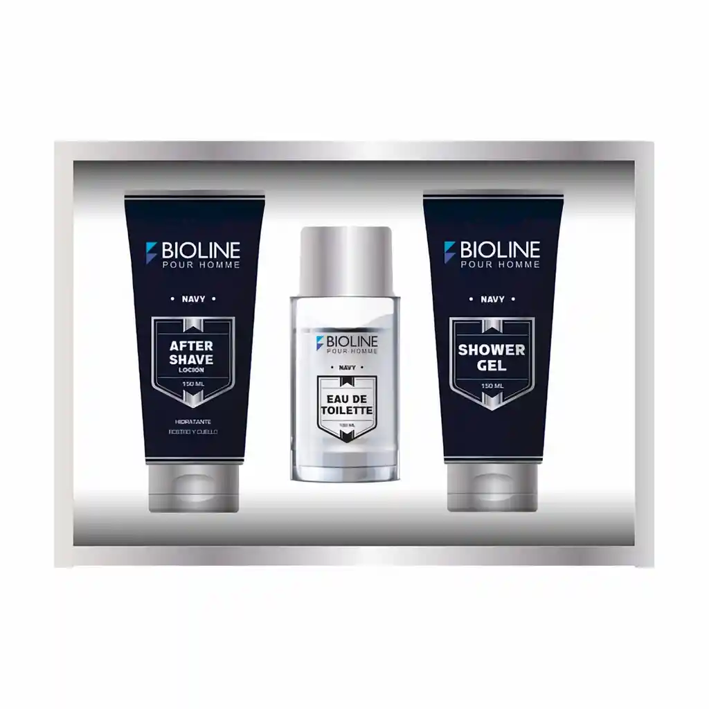 Bioline Set Perfume + Shower Gel + After Shave Lotion