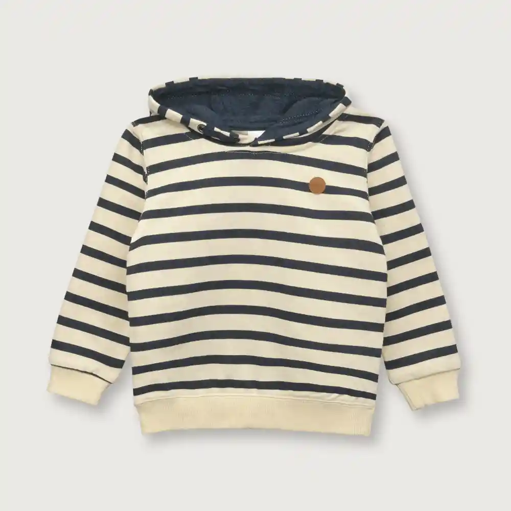 Polerón De Niño Esencial Navy Talla 3a