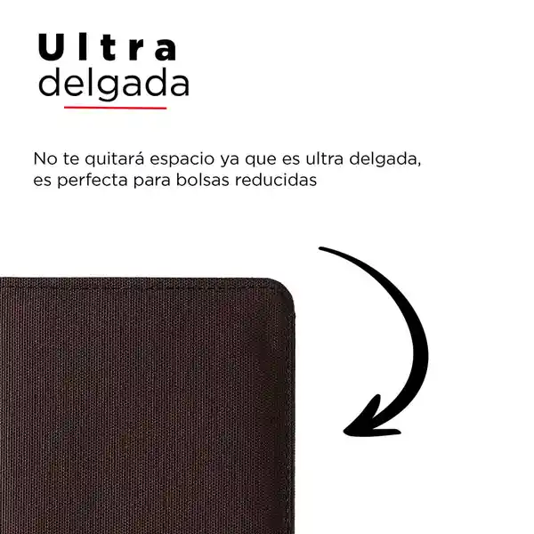 Billetera Horizontal Para Hombre Canvas Miniso