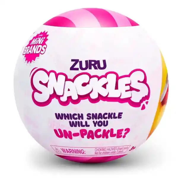 Importación Juguete 5 Surprise Snackles Small S1 5237