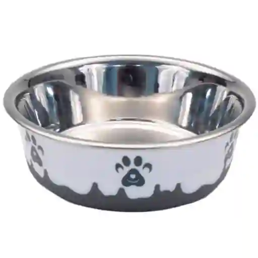 Coastal Maslow Plato Paw Gris Mascota 828 mL