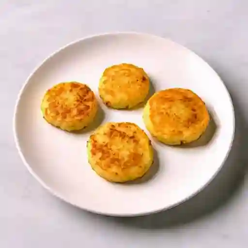 Mini-Arepitas Con Nata Y Queso Frito (4 Unds)