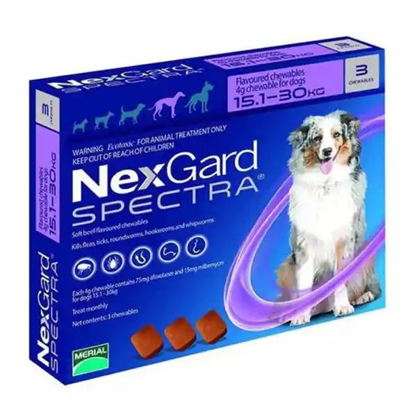 Nexgard Antiparasitario Spectra 15-30 Kg
