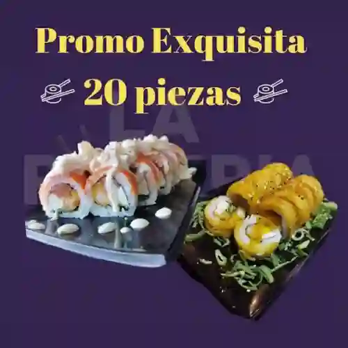 Promo Exquisita 20 Piezas