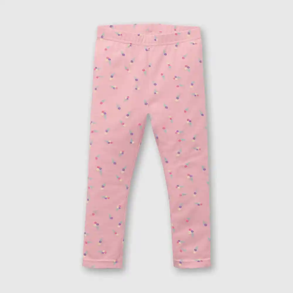 Pantalón Helados De Niña Rosado Talla 9/12 Meses