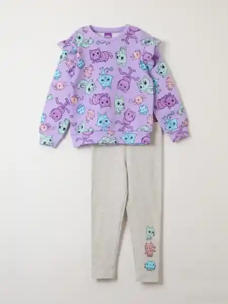 Gabby's Dollhouse Conjunto G Lila 4 256012435 V26