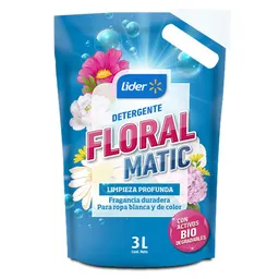 Detergente Liquido Floral Líder