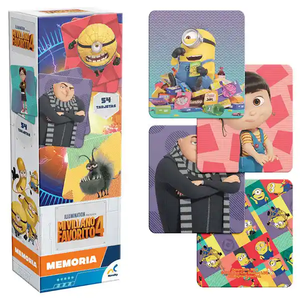 Novelty Juego Memorice mi Villano Favorito 4 - JCA-4289