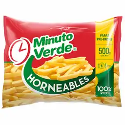 Minuto Verde Papas Prefritas Horneables