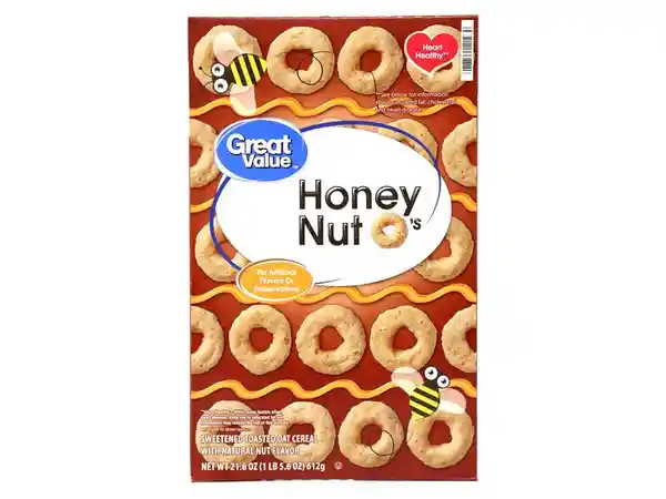 Cereal Honey Nut Great Value