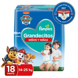 Pampers Pañal Grandecitos Talla XXG