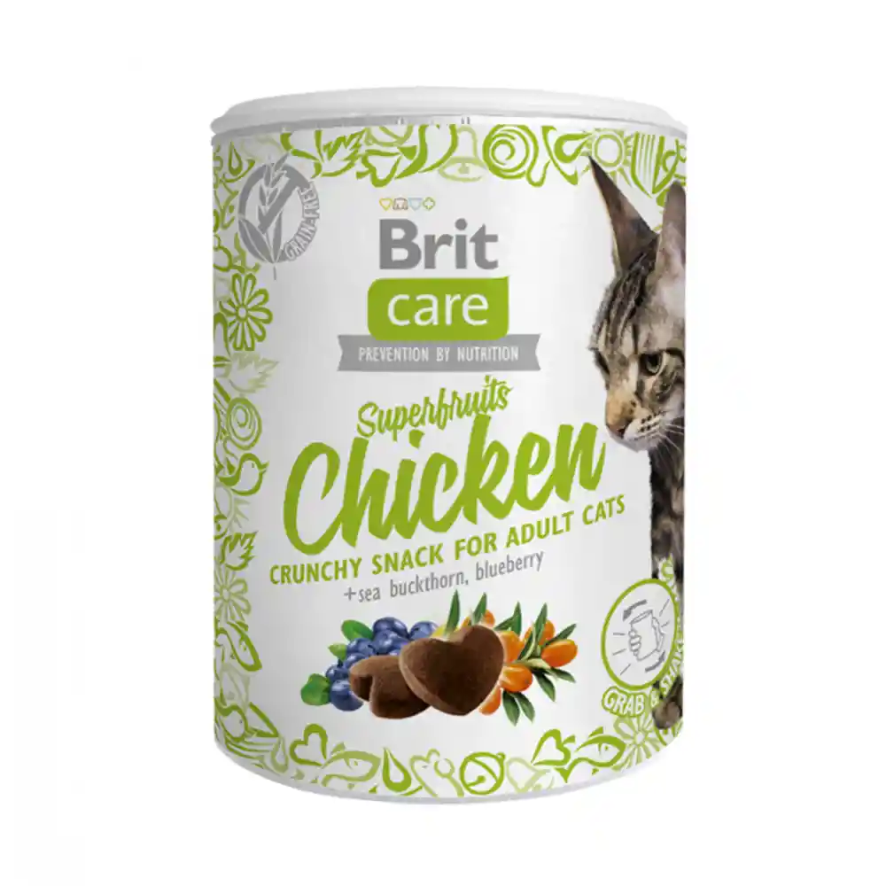 Brit Care Snack para Gatos Superfruits Chicken