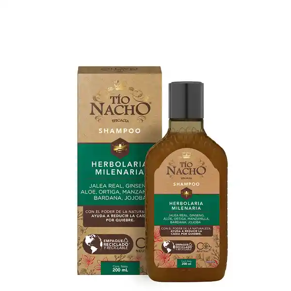 Tío Nacho Shampoo Reno Herbolaria Milenaria