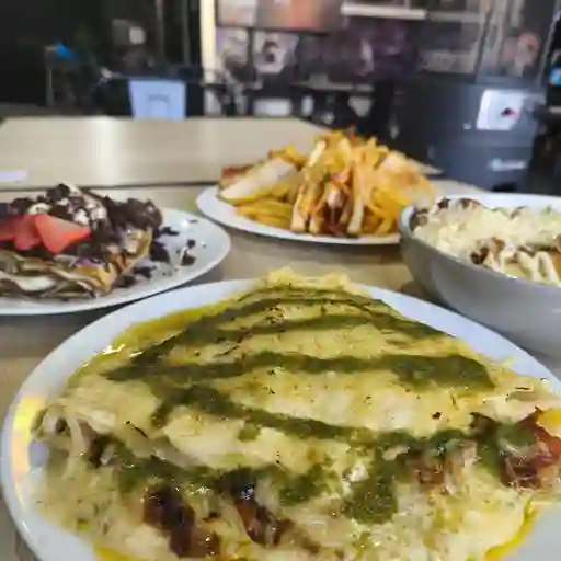 Crepe al pesto