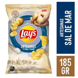 Lays Papas Fritas Artesanas con Sal de Mar