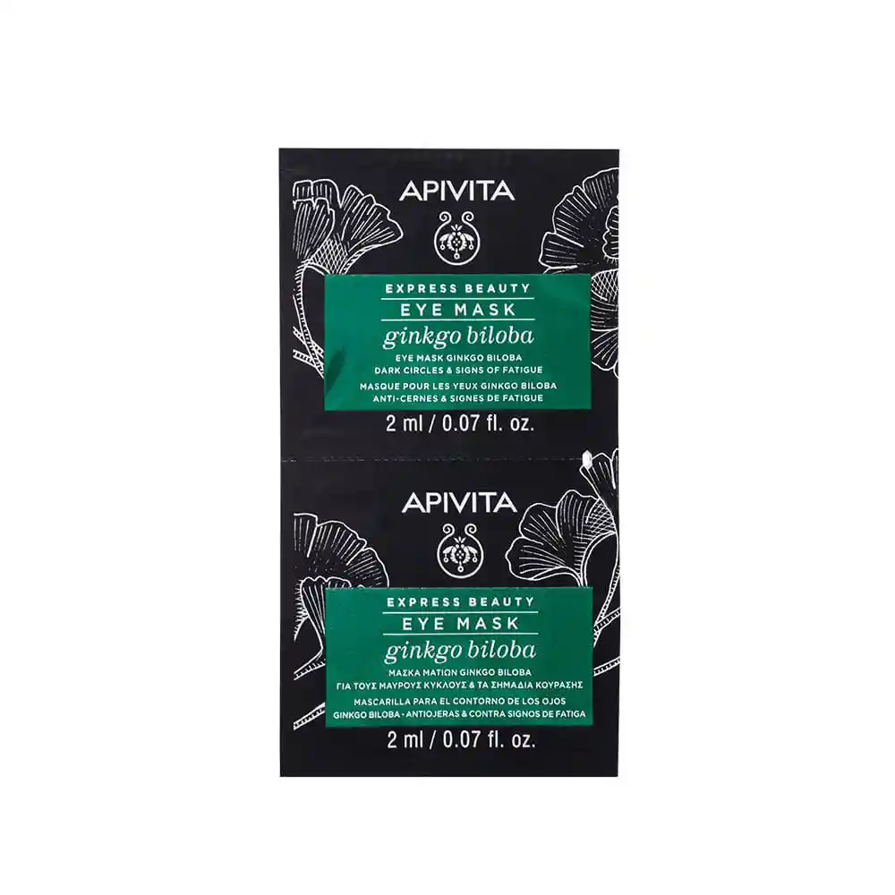 Apivita Mascarilla Facial Express Beauty Ginkgo Biloba