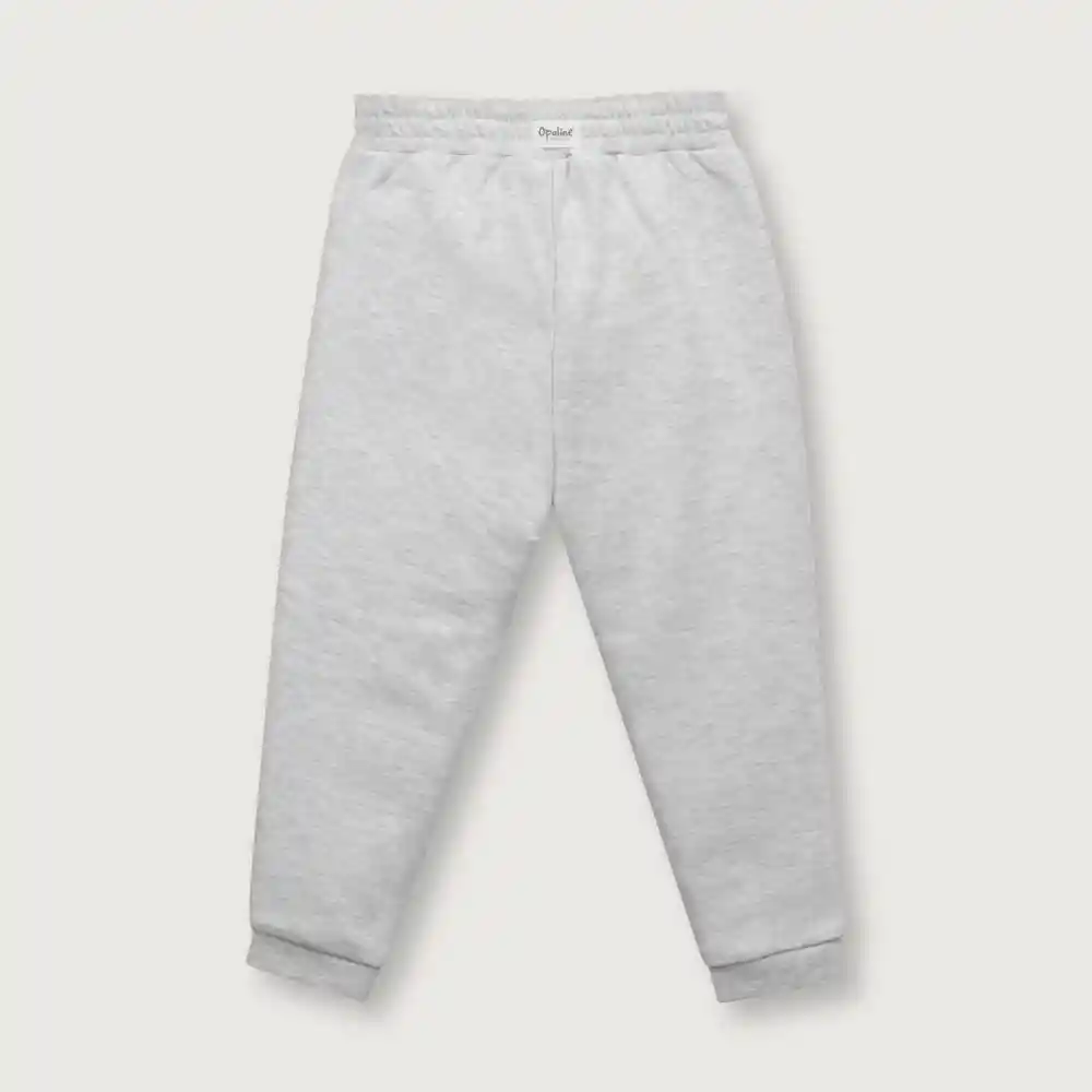 Pantalón Buzo Con Vuelos Para Niña Gris Talla 2A Opaline