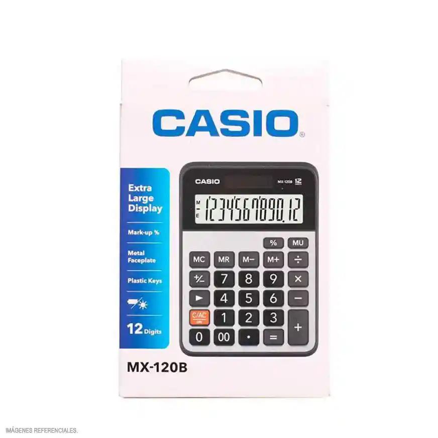 Calculadora Escritorio Casio Mx-120B