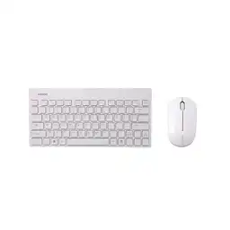 Miniso Set De Teclado Y Raton Inalambrico Blanco/gris