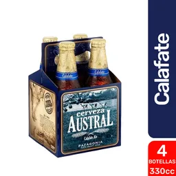 Austral Cerveza Calafate x 4 Unidades
