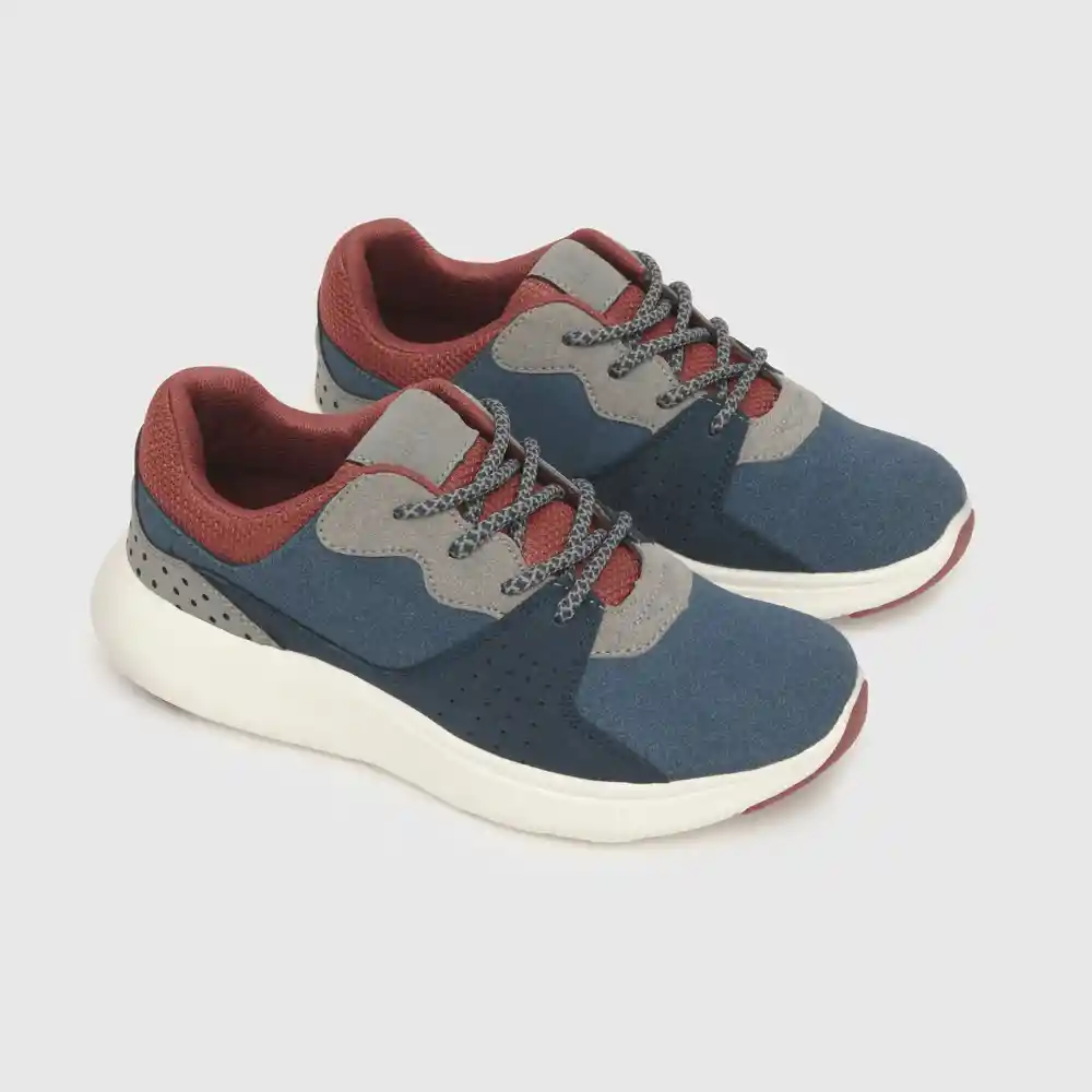 Zapatos Cordones Niño Azul Talla 29