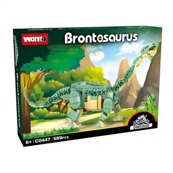 Woma Set de Construcción Armable Brontosaurus